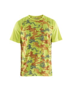 T-shirt functioneel camo