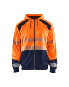 Hooded sweatshirt High Vis