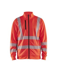 High Vis Sweatshirt met rits