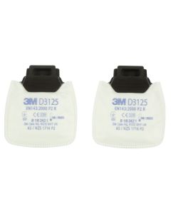 3M Secure Click D3125 stoffilter P2 R