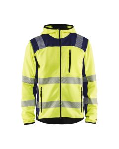 Gebreid vest met capuchon High Vis