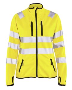 Dames Softshell jack High Vis