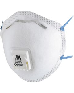 3M 8322 stofmasker FFP2 NR D met uitademventiel