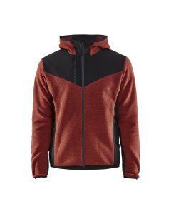 Gebreid jack met softshell