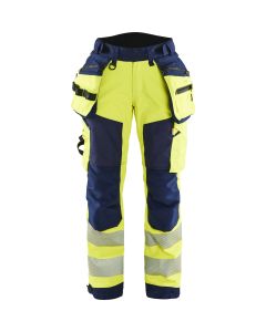 Dames Softshell Werkbroek High Vis