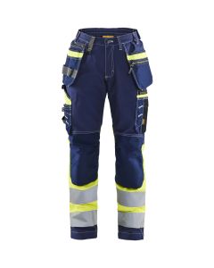 Dames High Vis werkbroek met Stretch