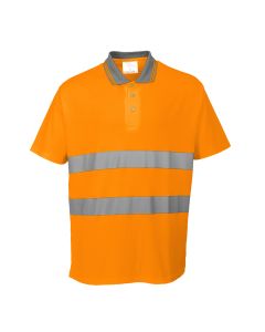 Hi-Vis Katoen Comfort Poloshirt K/M 