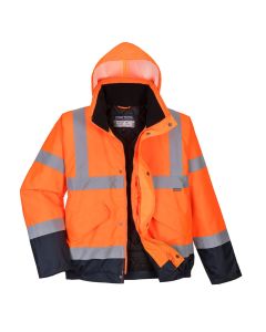 Hi-Vis tweekleuren bomberjack 