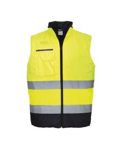 Hi-Vis tweekleuren Bodywarmer