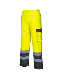 Hi-Vis Tweekleuren Broek - Gevoerd