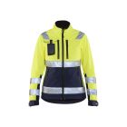 Dames Softshell jack High Vis