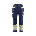 Dames High Vis werkbroek met Stretch