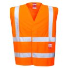 Hi-Vis Vest -  Vlamvertragend 