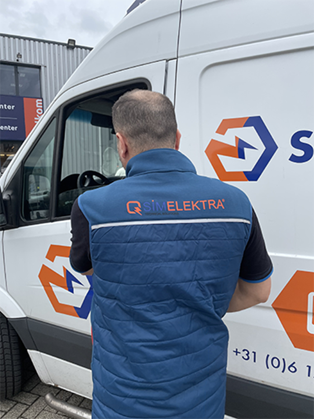 Werkkleding bedrukken - Sim Elektra - Worktoolcenter